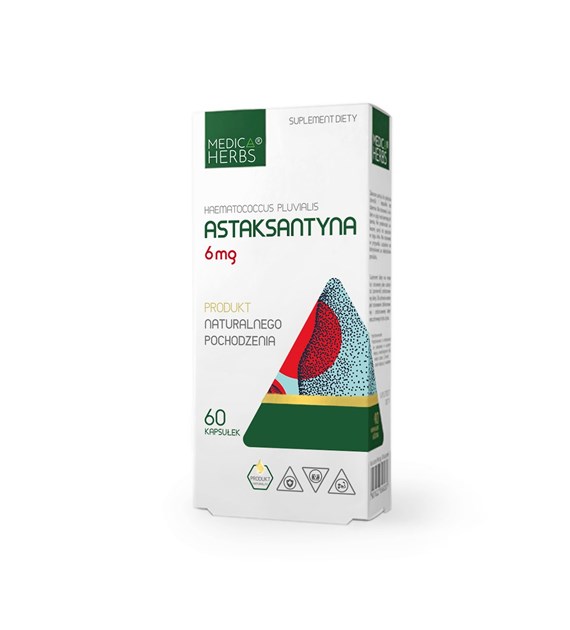 Astaksantyna 6 mg (Haematococcus pluvialis)
