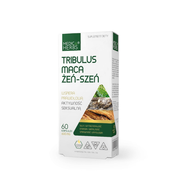 Tribulus Maca Żeń-Szeń